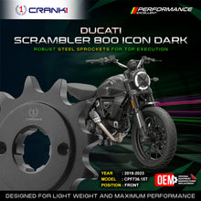 Load image into Gallery viewer, Sprocket For Ducati Scrambler 800 Icon Dark (2019-2023) - Front - CPF736.15T - CRANK1