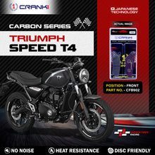 Load image into Gallery viewer, Carbon Brake Pads For Triumph Speed T4 - Front - CFB902 - 1 Set - CRANK1