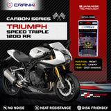 Carbon Brake Pads For Triumph Speed Triple 1200 RR (2021 Onwards) - Front - CFB744 - 2 Sets - CRANK1