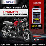 Carbon Brake Pads For Triumph Speed Twin 1200 (2022) - Rear - CFB412 - 1 Set - CRANK1