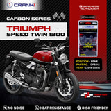 Carbon Brake Pads For Triumph Speed Twin 1200 (2019-2020) - Rear - CFB412 - 1 Set - CRANK1