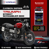 Carbon Brake Pads For Triumph Street Scrambler 900 (2017-2020) - Front - CFB181 -  2 Sets - CRANK1