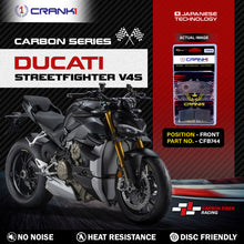 Load image into Gallery viewer, Carbon Brake Pads For Ducati Streetfighter V4S - Front - CFB744 - 2 Sets - CRANK1