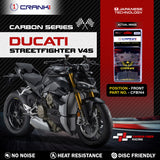 Carbon Brake Pads For Ducati Streetfighter V4S - Front - CFB744 - 2 Sets - CRANK1