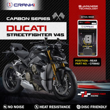 Load image into Gallery viewer, Carbon Brake Pads For Ducati Streetfighter V4S - Rear - CFB662 - 1 Set - CRANK1