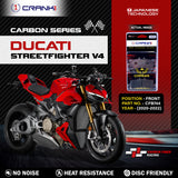 Carbon Brake Pads For Ducati Streetfighter V4 (2020-2022) - Front - CFB744 - 2 Sets - CRANK1