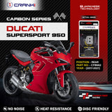 Carbon Brake Pads For Ducati SuperSport 950 (2017-2021) - Rear - CFB662 - 1 Set - CRANK1