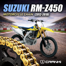 Load image into Gallery viewer, Chain For Suzuki RM-Z450 (2012-2019) - 520 Pitch x 114 Links Gold (ZVMX) - CRANK1