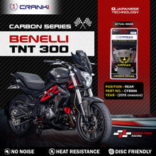 Load image into Gallery viewer, Carbon Brake Pads For Benelli TNT 300 (2015 Onwards) - Rear - CFB896 - 1 Set - CRANK1