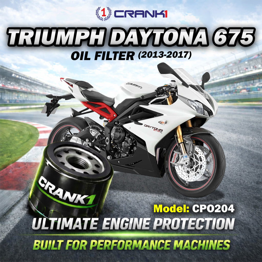 Oil Filter For Triumph Daytona 675 (2013-2017) - CPO204 - CRANK1