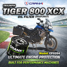 Load image into Gallery viewer, Oil Filter For Triumph Tiger 800 XCX (2015-2017) - CPO204 - CRANK1