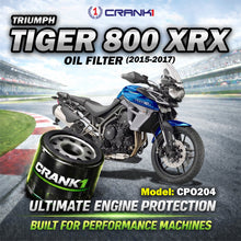 Load image into Gallery viewer, Oil Filter For Triumph Tiger 800 XRX (2015-2017) - CPO204 - CRANK1