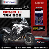 Carbon Brake Pads For Benelli TRK 502 (2017 Onwards) - Front - CFB902 - 2 Sets - CRANK1