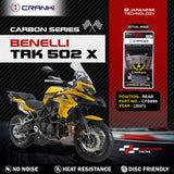 Carbon Brake Pads For Benelli TRK 502 X (2021) - Rear - CFB896 - 1 Set - CRANK1