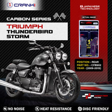 Load image into Gallery viewer, Carbon Brake Pads For Triumph Thunderbird Storm (2009-2019) - Rear - CFB902 - 1 Set - CRANK1
