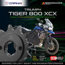 Load image into Gallery viewer, Sprocket For Triumph Tiger 800 XCX (2015-2017) - Front - CPF520.16T - CRANK1