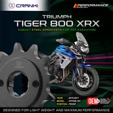 Load image into Gallery viewer, Sprocket For Triumph Tiger 800 XRX (2015-2017) - Front - CPF520.16T - CRANK1