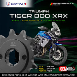 Sprocket For Triumph Tiger 800 XRX (2015-2017) - Front - CPF520.16T - CRANK1
