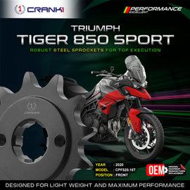Sprocket For Triumph Tiger 850 Sport (2020) - Front - CPF520.16T - CRANK1