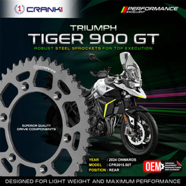 Sprocket For Triumph Tiger 900 GT (2024 Onwards) - Rear - CPR2015.50T - CRANK1