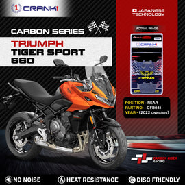 Carbon Brake Pads For Triumph Tiger Sport 660 (2022 Onwards) - Rear - CFB041 - 1 Set - CRANK1
