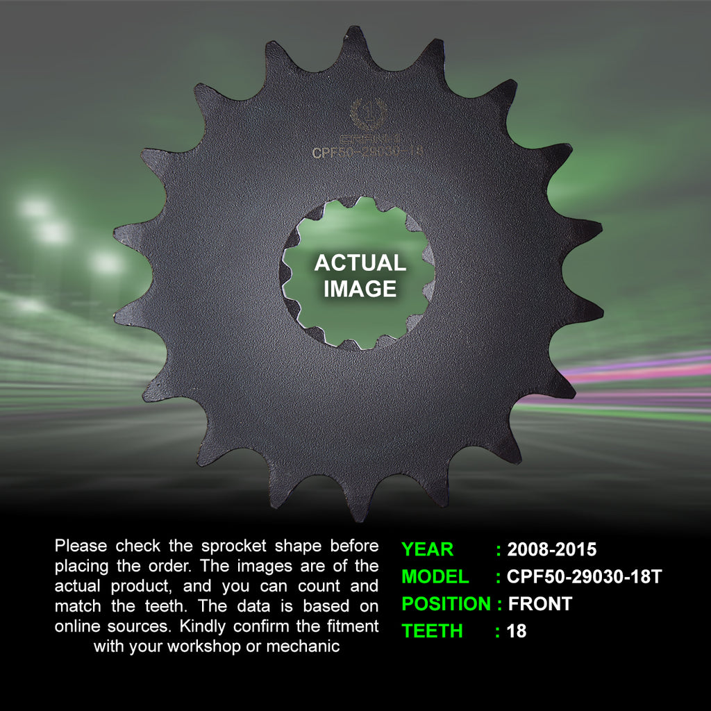 Chain And Sprocket Kit For Triumph Bonneville T100 (2008-2015) - CRANK1