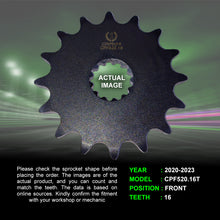 Load image into Gallery viewer, Sprocket For Triumph Tiger 900 (2020-2023) - Front - CPF520.16T - CRANK1
