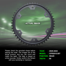 Sprocket For Triumph Tiger 900 (2020-2023) - Rear - CPR2015.50T - CRANK1