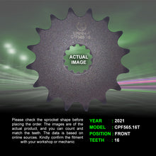 Load image into Gallery viewer, Sprocket For Triumph Trident 660 (2021) - Front - CPF565.16T - CRANK1