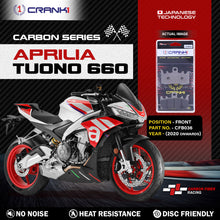Load image into Gallery viewer, Carbon Brake Pads For Aprilia Tuono 660 (2020 Onwards) - Front - CFB036 - 2 Sets - CRANK1