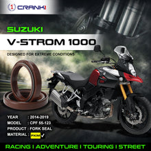 Load image into Gallery viewer, Fork Oil Seals Pair For Suzuki V-Strom 1000 (2014-2019) - CPF55-123 - CRANK1