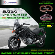 Load image into Gallery viewer, Fork And Dust Seals Kit For Suzuki V-Strom 650 (2017-2022) - CRANK1