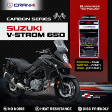 Load image into Gallery viewer, Carbon Brake Pads For Suzuki V-Strom 650 (2017-2022) - Rear - CFB471 - 1 Set - CRANK1