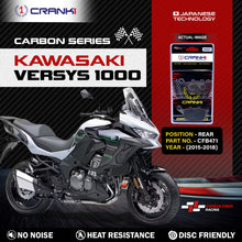 Load image into Gallery viewer, Carbon Brake Pads For Kawasaki Versys 1000 (2015-2018) - Rear - CFB471 - 1 Set - CRANK1