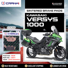 Load image into Gallery viewer, Sintered Brake Pads For Kawasaki Versys 1000 (2019 Onwards) - Rear - CB471 - 1 Set - CRANK1