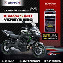 Load image into Gallery viewer, Carbon Brake Pads For Kawasaki Versys 650 (2013-2021) - Rear - CFB471 - 1 Set - CRANK1