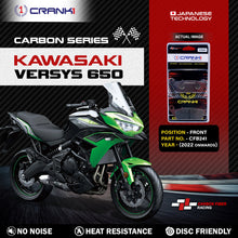Load image into Gallery viewer, Carbon Brake Pads For Kawasaki Versys 650 (2022 Onwards) - Front - CFB241 - 2 Sets - CRANK1
