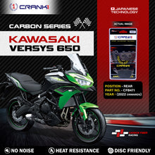 Load image into Gallery viewer, Carbon Brake Pads For Kawasaki Versys 650 (2022 Onwards) - Rear - CFB471 - 1 Set - CRANK1