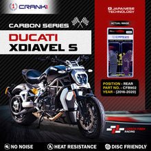 Load image into Gallery viewer, Carbon Brake Pads For Ducati XDiavel S (2016-2020) - Rear - CFB902 - 1 Set - CRANK1