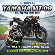 Load image into Gallery viewer, Oil Filter For Yamaha MT-09 (2017-2020) - CPO204 - CRANK1