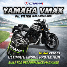 Load image into Gallery viewer, Oil Filter For Yamaha Vmax (2004 Onwards) - CPO303 - CRANK1
