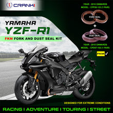 Load image into Gallery viewer, Fork And Dust Seals Kit For Yamaha YZF-R1 (2015 Onwards) - CRANK1