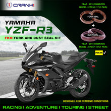 Load image into Gallery viewer, Fork And Dust Seals Kit For Yamaha YZF-R3 (2015 Onwards) - CRANK1