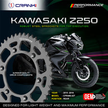 Load image into Gallery viewer, Sprocket For Kawasaki Z250 (2015-2018) - Rear - CPR486.42T - CRANK1