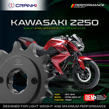 Load image into Gallery viewer, Sprocket For Kawasaki Z250 (2015-2018) - Front - CPF50-32070-14T - CRANK1
