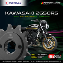 Load image into Gallery viewer, Sprocket For Kawasaki Z650RS (2022 Onwards) - Front - CPF565.15T - CRANK1
