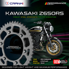 Load image into Gallery viewer, Sprocket For Kawasaki Z650RS (2022 Onwards) - Rear - CPR478.46T - CRANK1