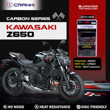 Load image into Gallery viewer, Carbon Brake Pads For Kawasaki Z650 (2017 Onwards) - Front - CFB241 - 2 Sets - CRANK1