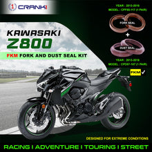 Load image into Gallery viewer, Fork And Dust Seals Kit For Kawasaki Z800 (2013-2016) - CRANK1