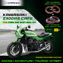 Load image into Gallery viewer, Fork And Dust Seals Kit For Kawasaki Z900RS Cafe (2018 Onwards) - CRANK1